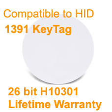 Adhesive KeyTag 1391 HID 26bit H10301 sticker tag